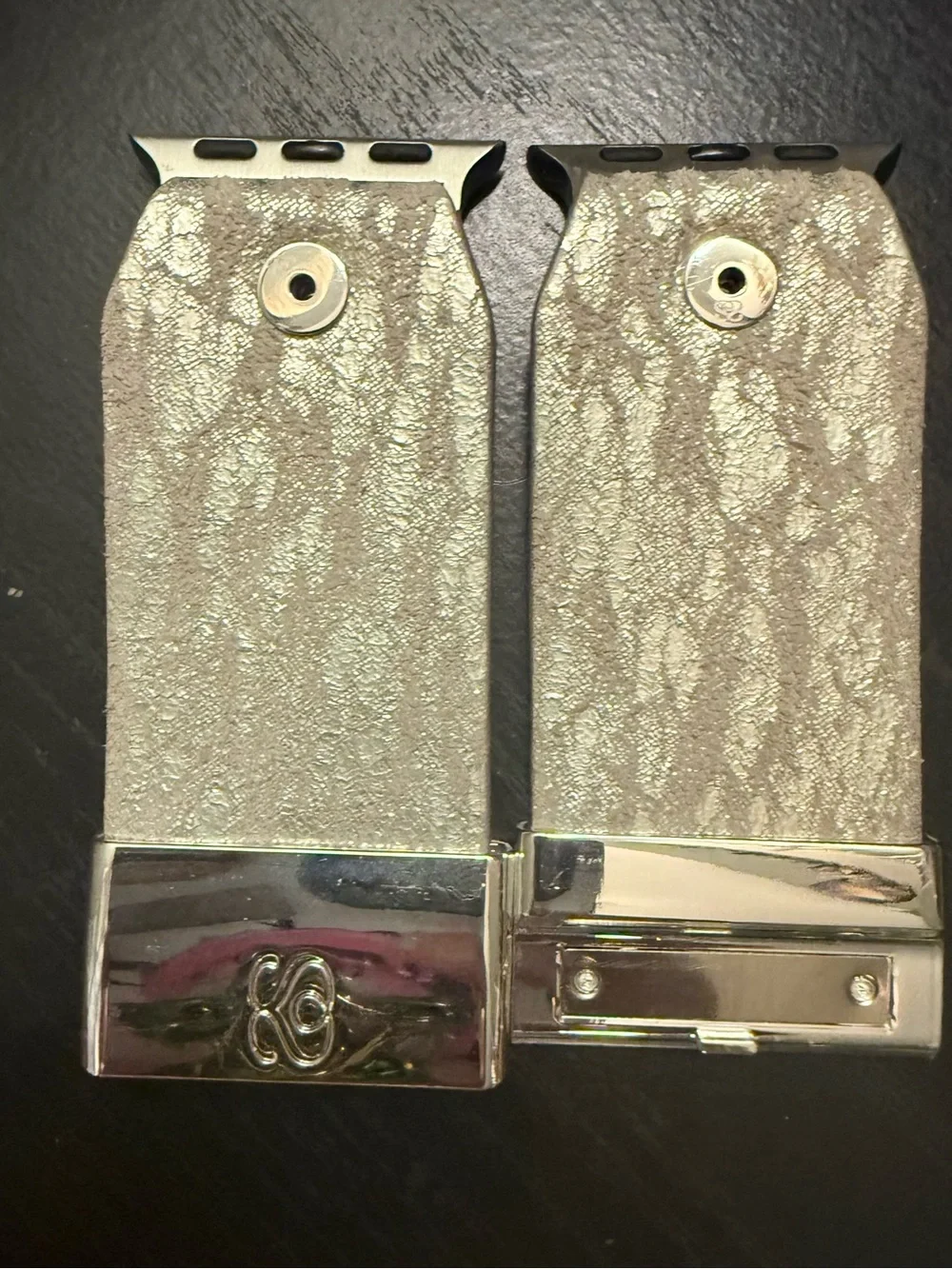 Spark*l bands Luxe Silverwood 6.25” watchlet